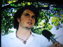 Interview beim Lueger-Platz (25. Mai 2009)